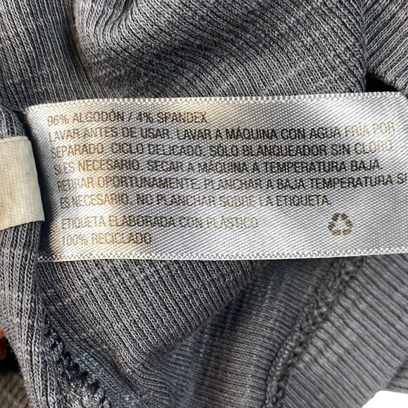 Universal Thread/Good Co. Camisole Womens Sz 3X Grey Sleeveless Ribbed Tank Top - Picture 9 of 11